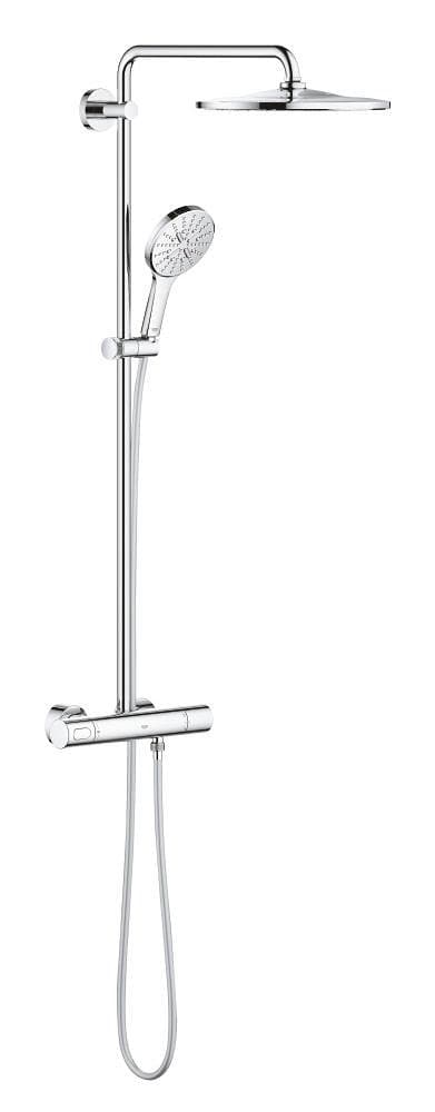 Colonne de douche avec mitigeur thermostatique GROHE Rainshower Smartactive Chrome