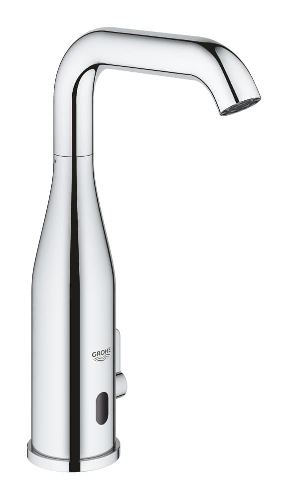 Mitigeur lavabo infrarouge avec limiteur de température ajustable GROHE Essence E Chrome