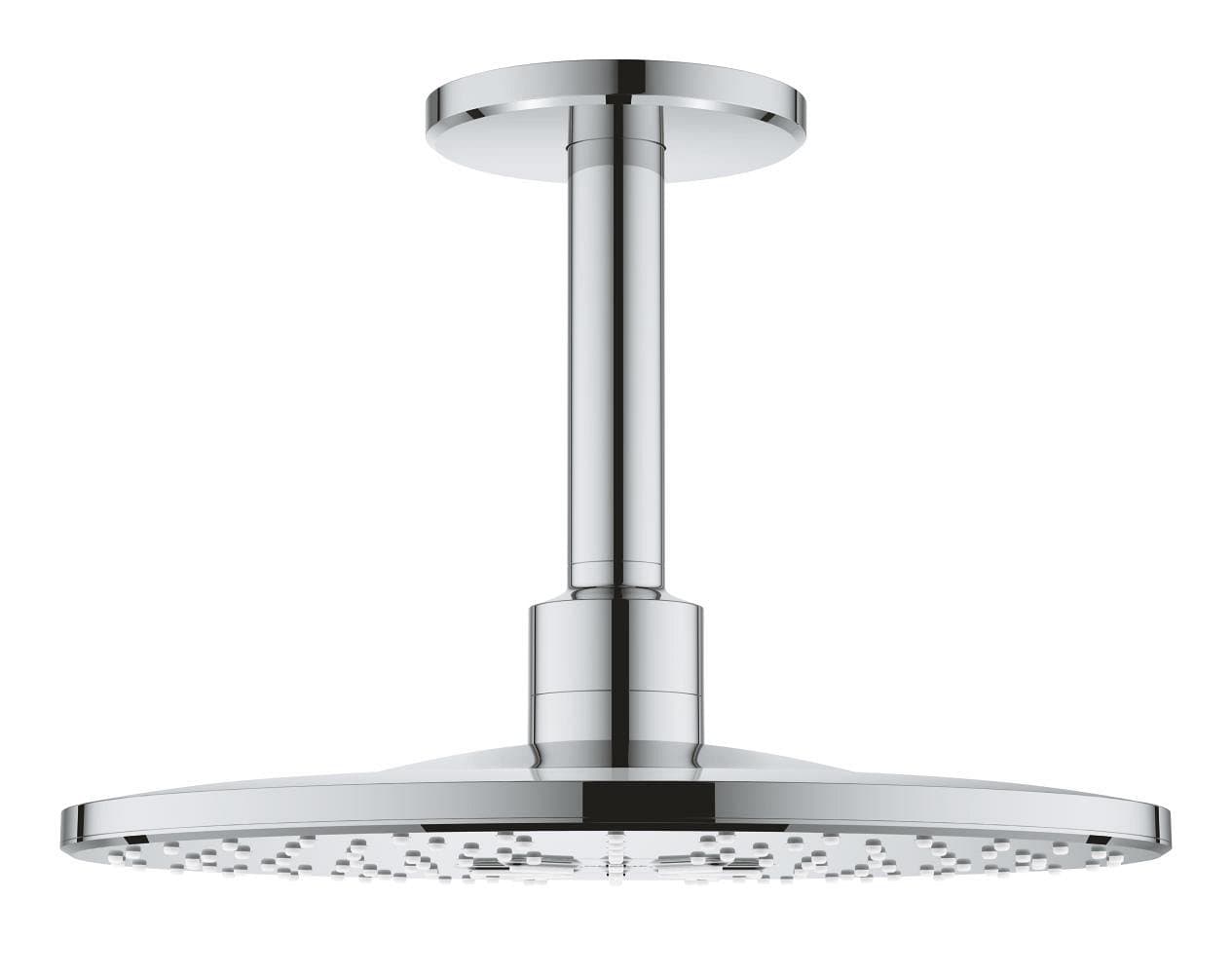 Set douche de tête et bras GROHE Rainshower Smartactive Chrome