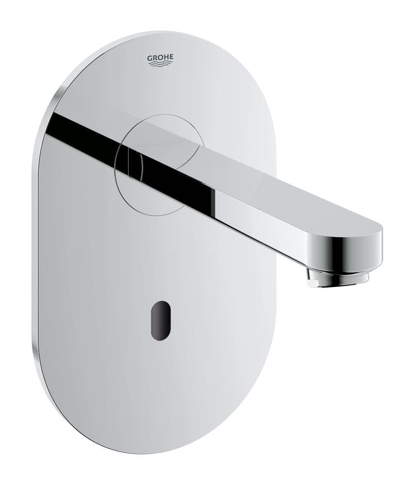 Murale sans mitigeur GROHE Eurosmart Cosmopolitan E Euroeco Cosmopolitan E Infrarouge Facade Chrome
