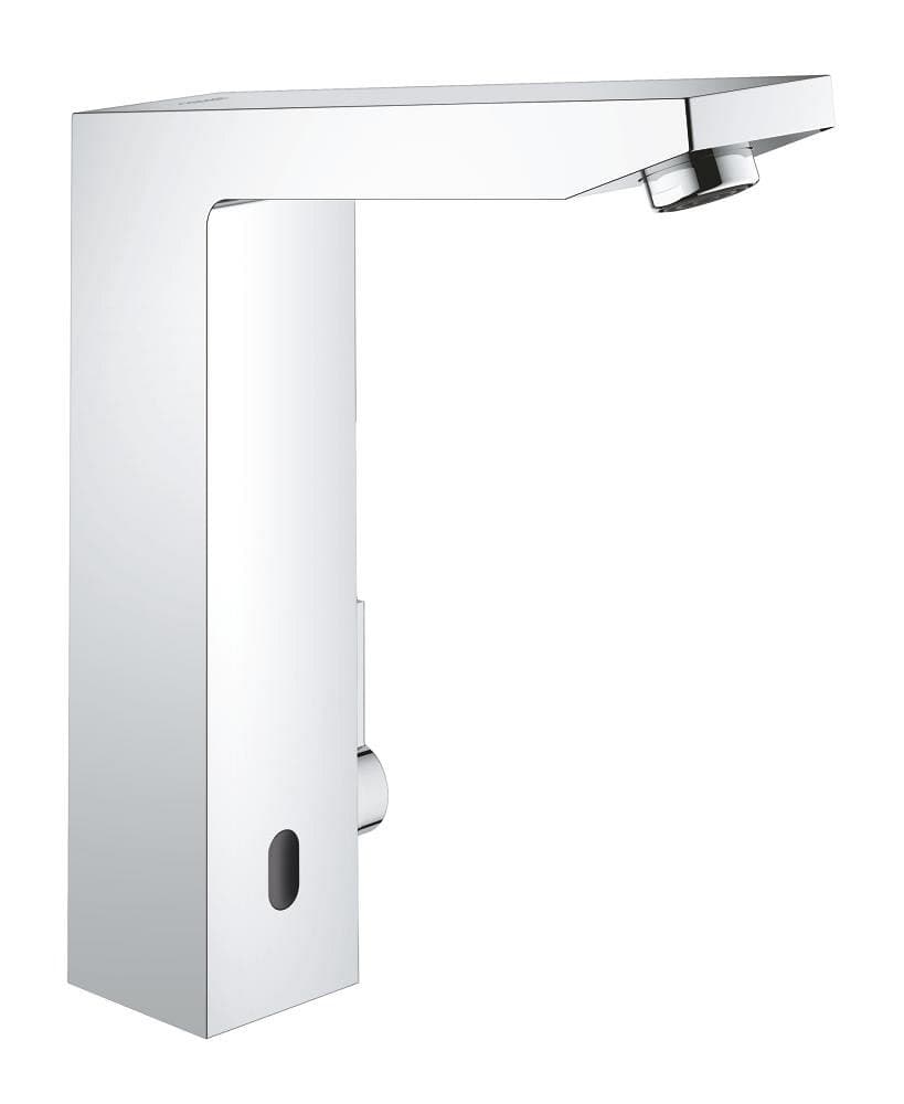 Mitigeur lavabo infrarouge avec limiteur de température ajustable GROHE Eurocube E Chrome