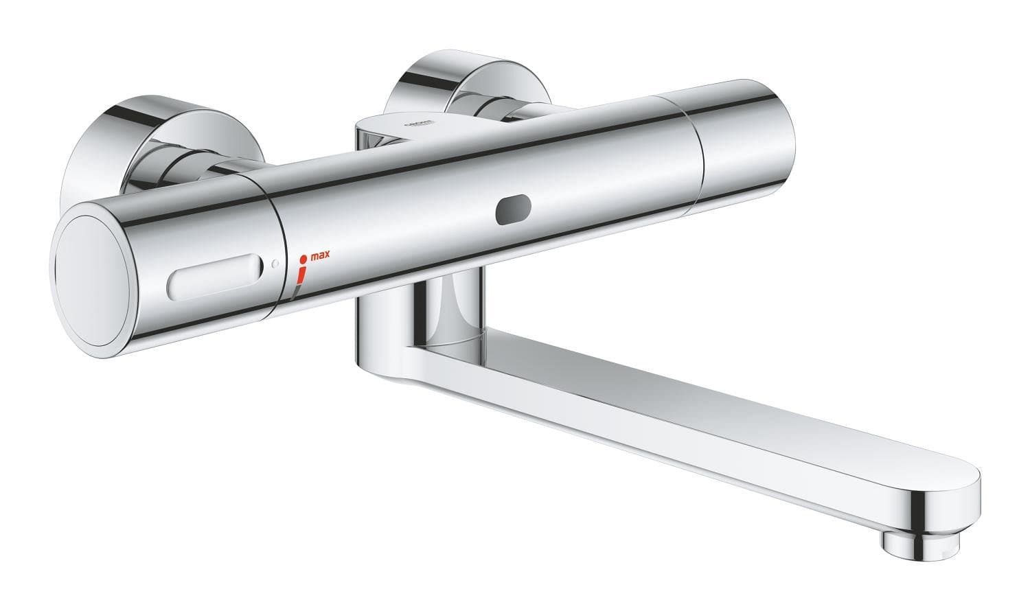 Mitigeur thermostatique infrarouge lavabo, montage mural GROHE Eurosmart Cosmopolitan E Special Chrome