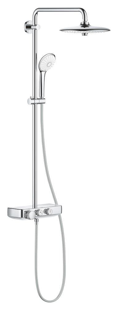 Mono colonne de douche avec mitigeur thermostatique GROHE Euphoria Smartcontrol System Chrome