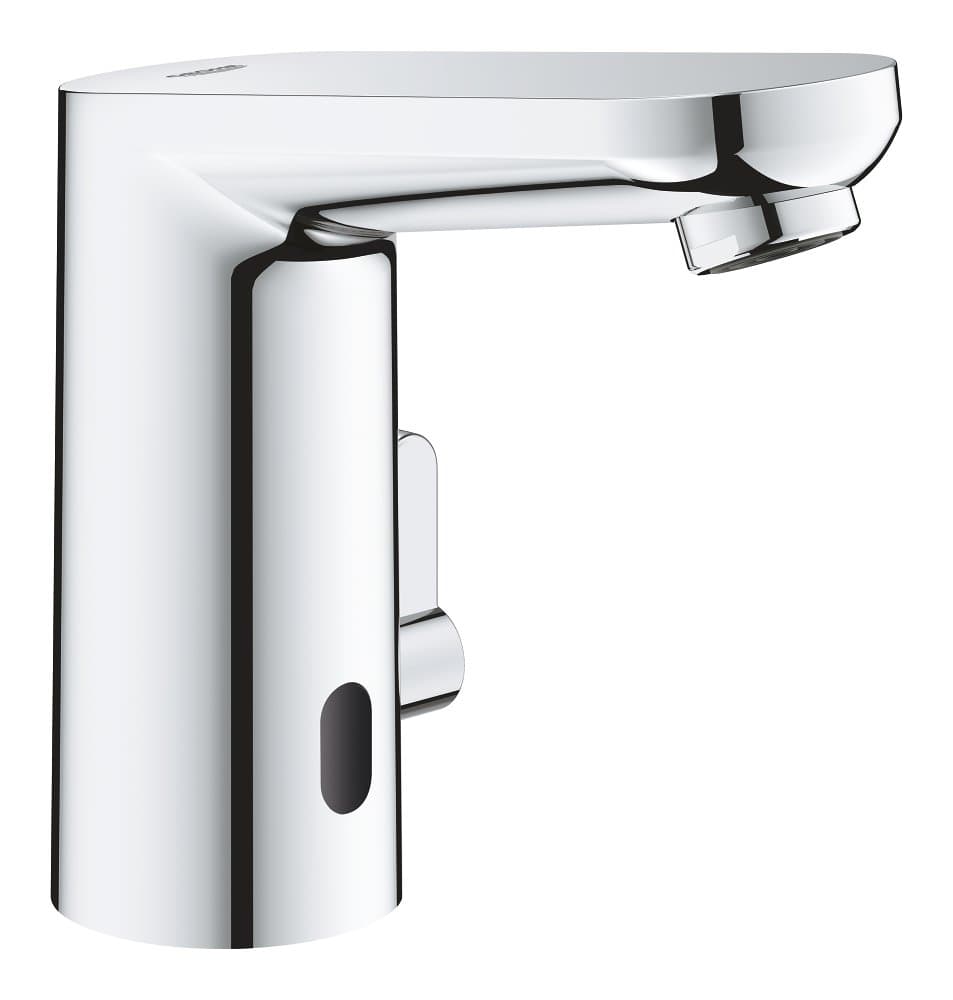 Mitigeur lavabo infrarouge sur plage GROHE Get E Chrome