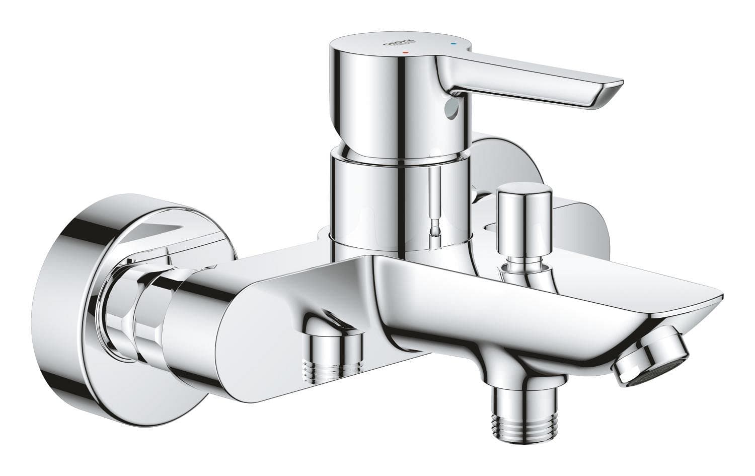 Mitigeur monocommande bain/douche GROHE Ozanne Chrome