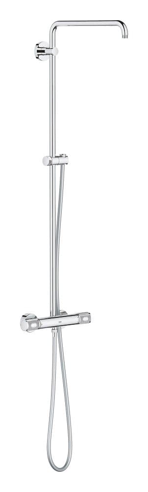 Colonne de douche avec mitigeur thermostatique GROHE Euphoria System Chrome