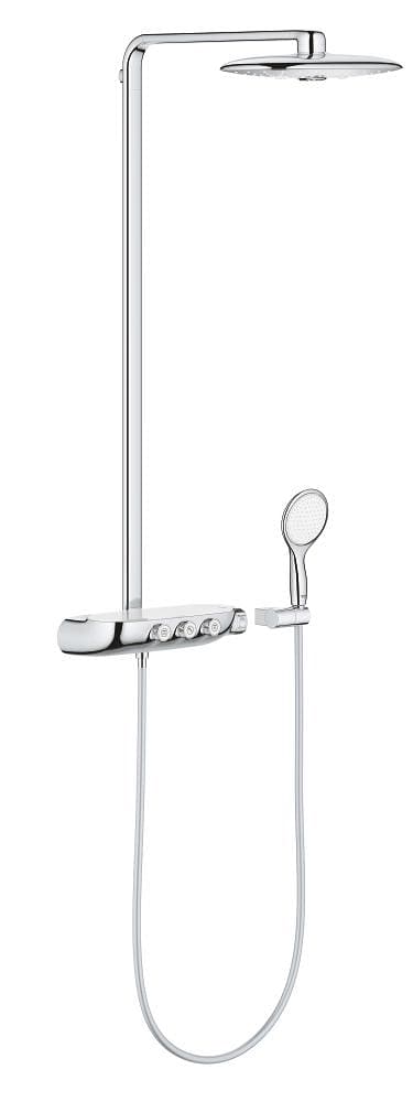 Colonne de douche avec mitigeur thermostatique GROHE Rainshower System Smartcontrol Duo Chrome — image 2