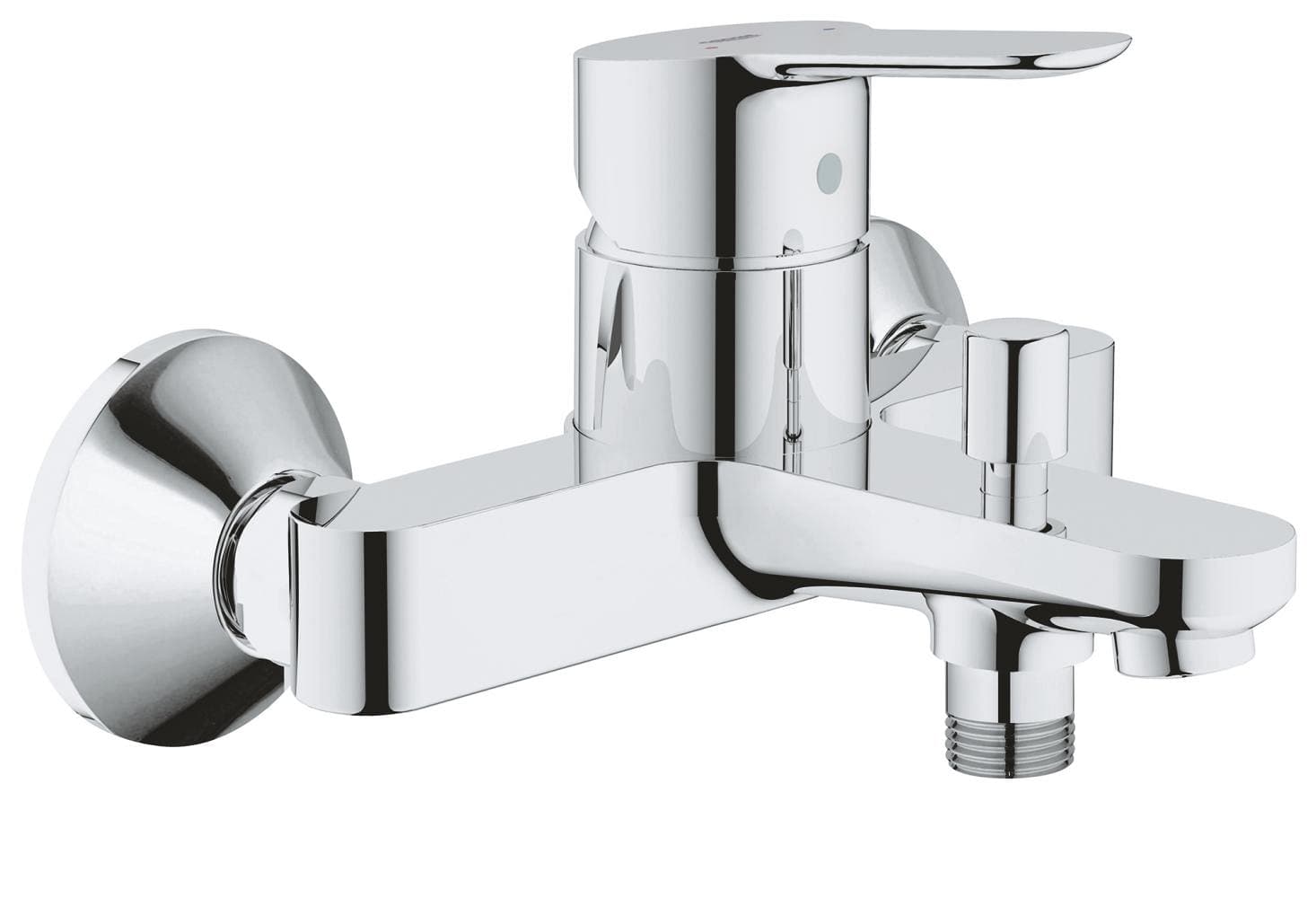 Mitigeur monocommande bain/douche GROHE Bauedge Chrome — image 2