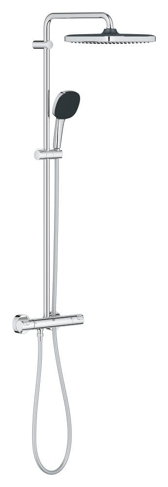 Colonne de douche avec mitigeur thermostatique GROHE Vitalio Comfort Chrome — image 5