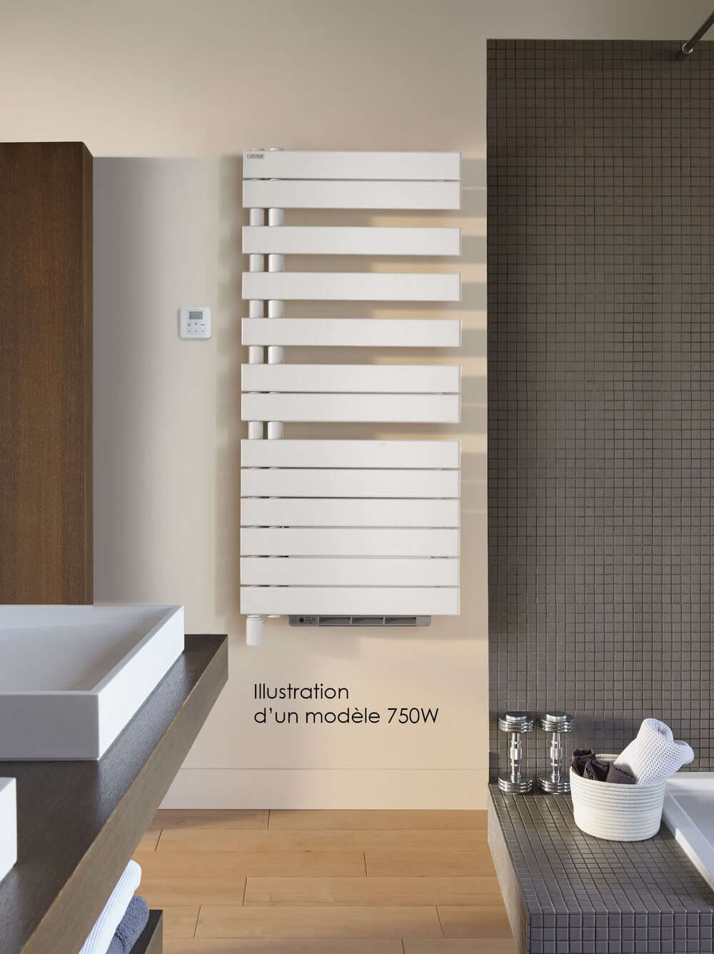 Radiateur Acova Fassane Spa +Air Asymétrique à gauche — image 2