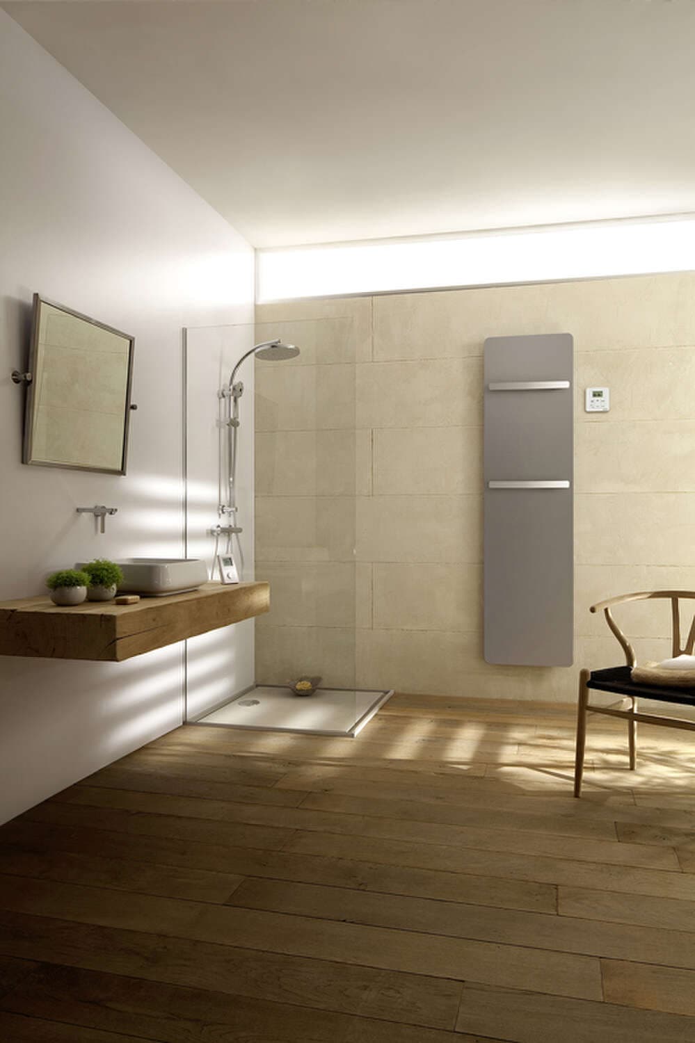 Radiateur Acova Plume aluminium anodisé