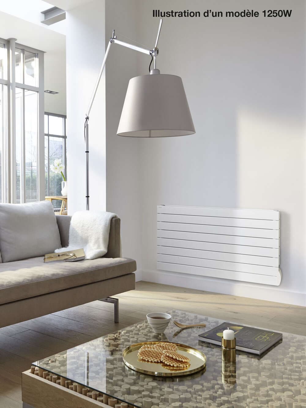 Radiateur Acova Fassane Premium Horizontal à tubes horizontaux (sans régulation)