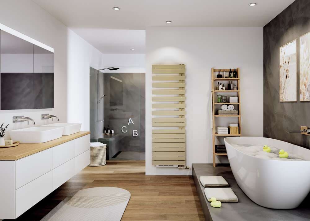 Radiateur Acova Fassane Spa +Air Asymétrique à droite — image 2