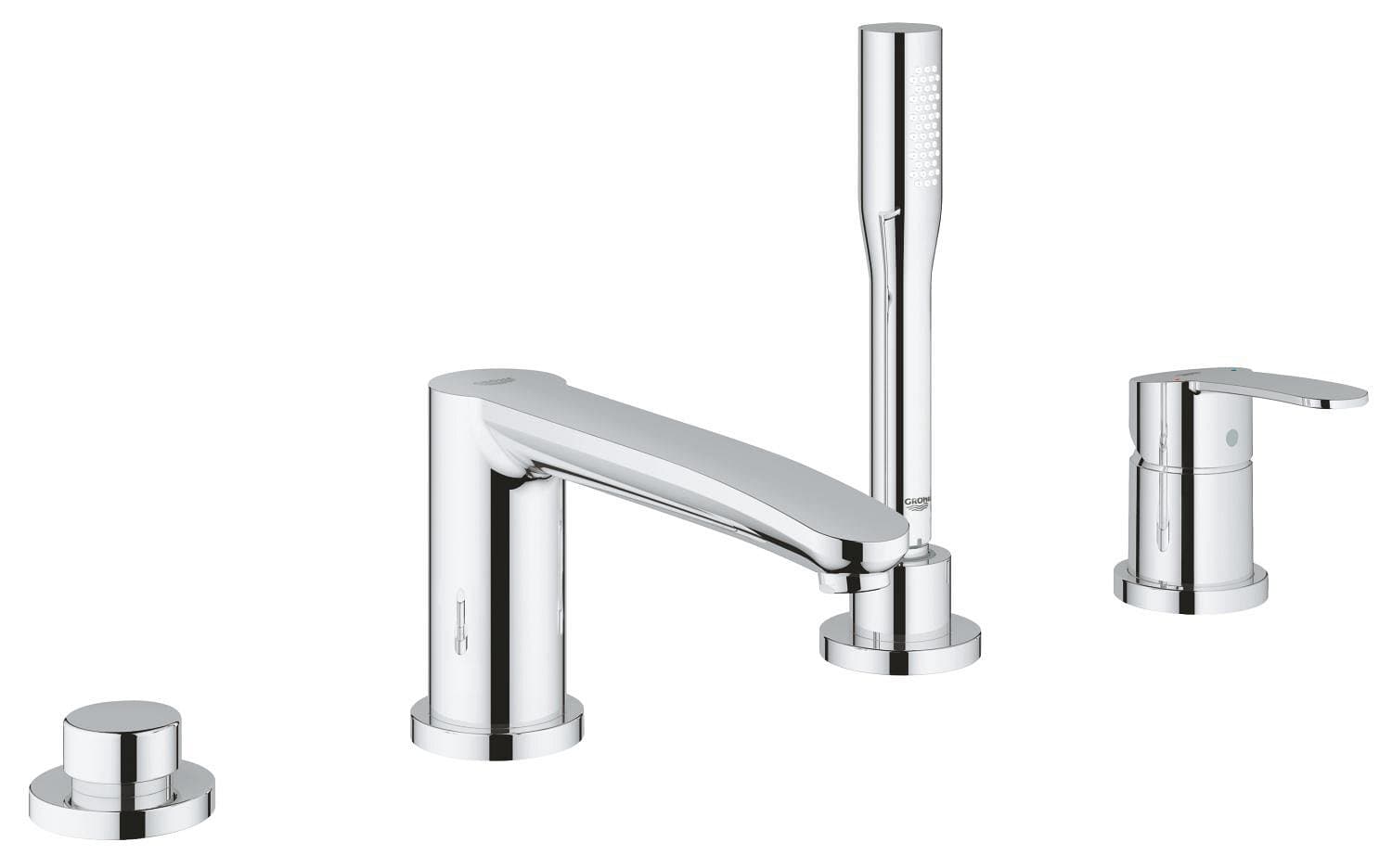 Monocommande 4 trous montage avec ou sans châssis GROHE Eurostyle Cosmopolitan Facade Pour Combine Chrome