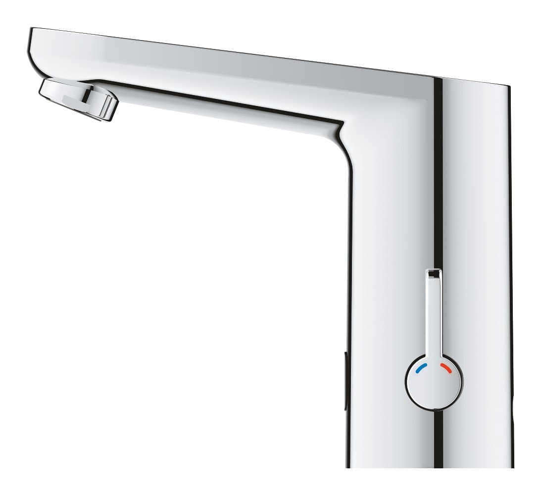 Mitigeur lavabo infrarouge sur plage GROHE Get E Chrome — image 2