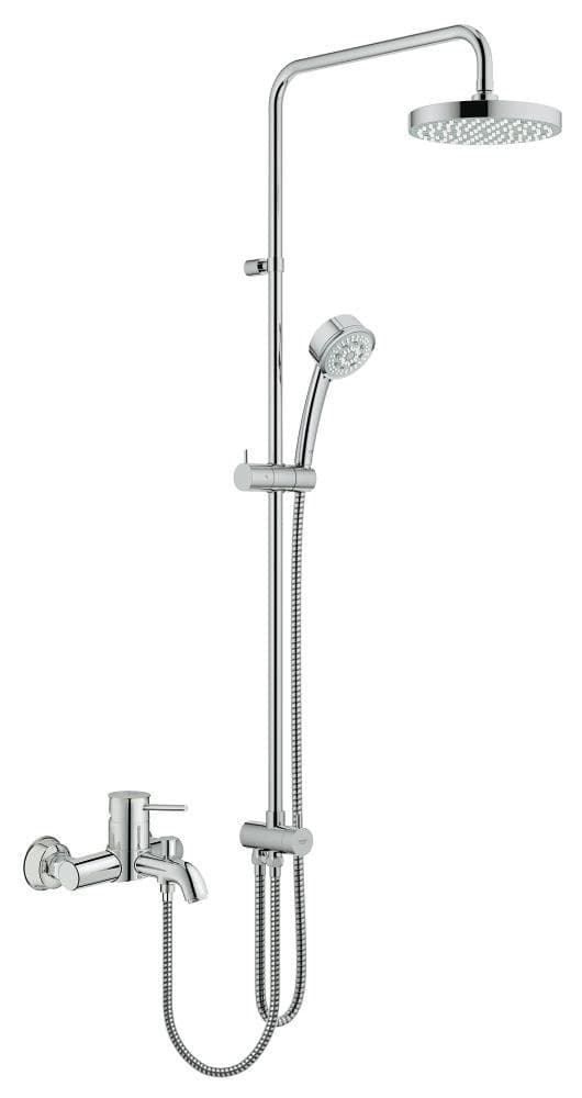 Mitigeur monocommande bain/douche GROHE Bauclassic Chrome — image 5