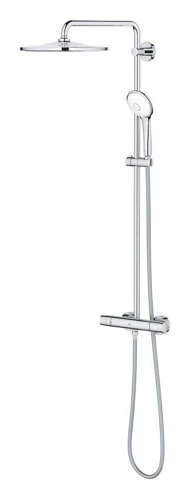 Colonne de douche avec mitigeur thermostatique GROHE Euphoria System Chrome — image 3