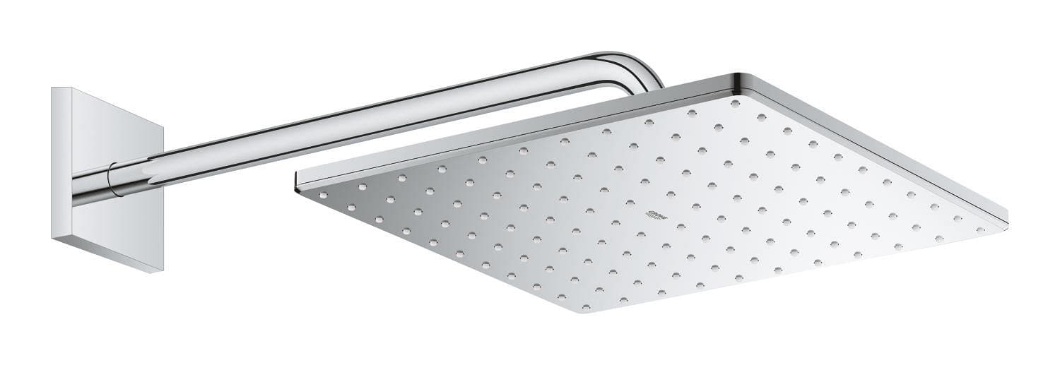 Ensemble douche de tête et bras GROHE Rainshower Mono Chrome — image 2