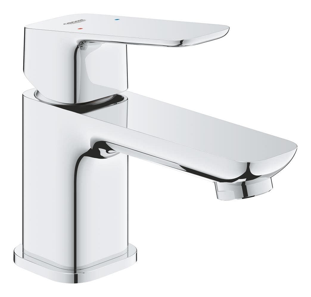 Basin Tap XS-Size with Smooth Body GROHE Cubeo Chrome