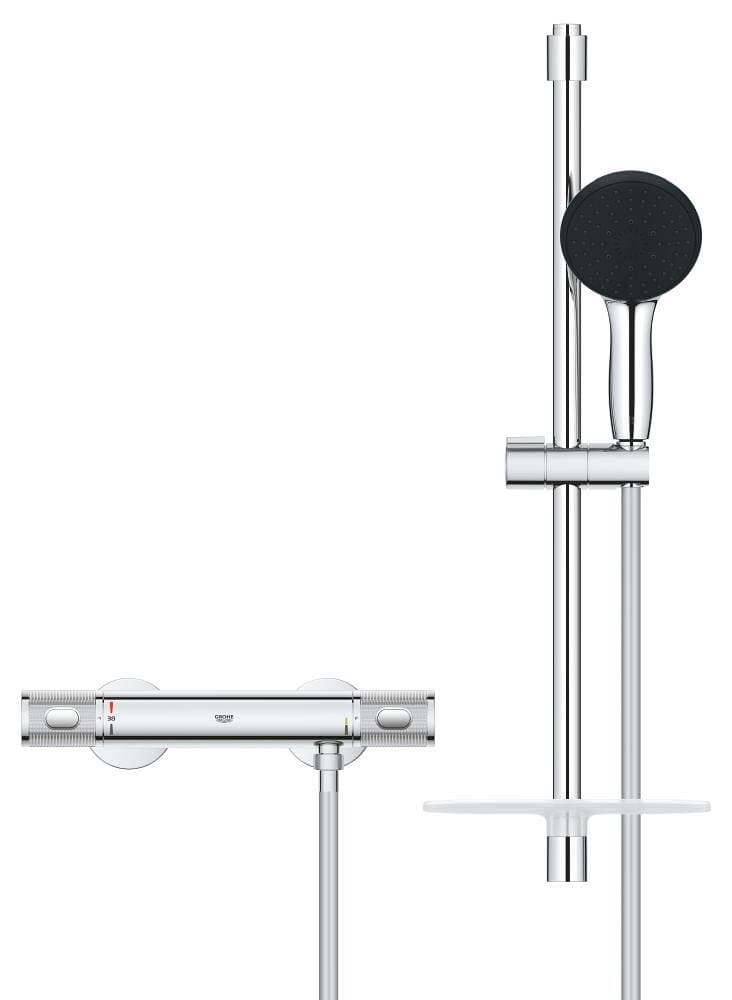 Mitigeur thermostatique Douche GROHE Precision Feel Chrome — image 2