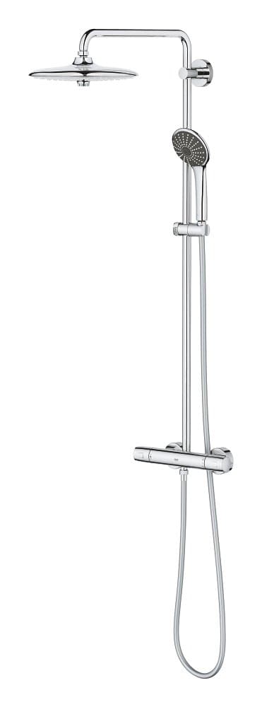 Colonne de douche avec mitigeur thermostatique GROHE Vitalio Joy Clova Chrome — image 3