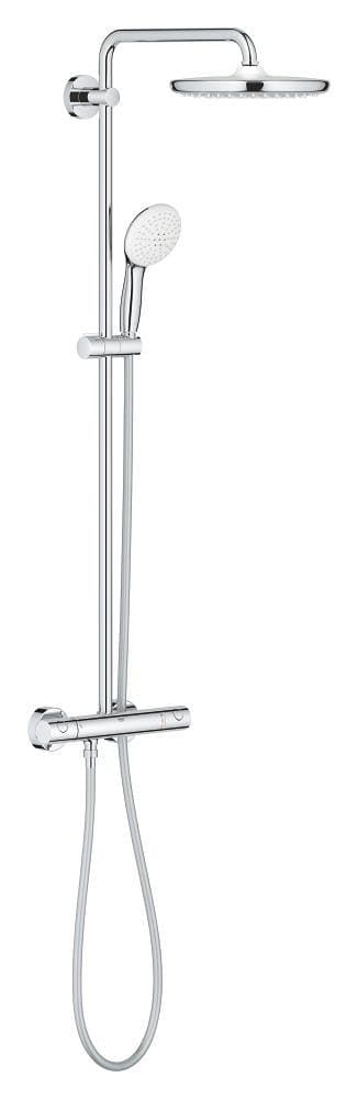 Colonne de douche avec mitigeur thermostatique GROHE Tempesta System Chrome