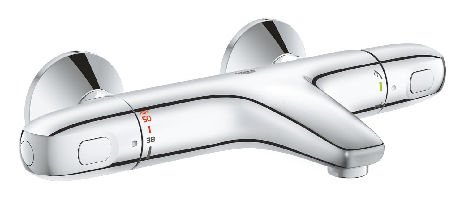 Mitigeur thermostatique bain/douche GROHE Grohtherm 1000 Chrome
