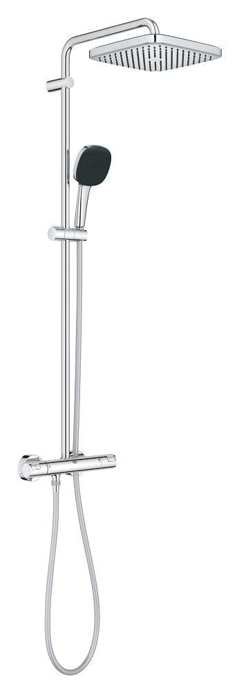 Colonne de douche avec mitigeur thermostatique GROHE Vitalio Comfort Chrome — image 2