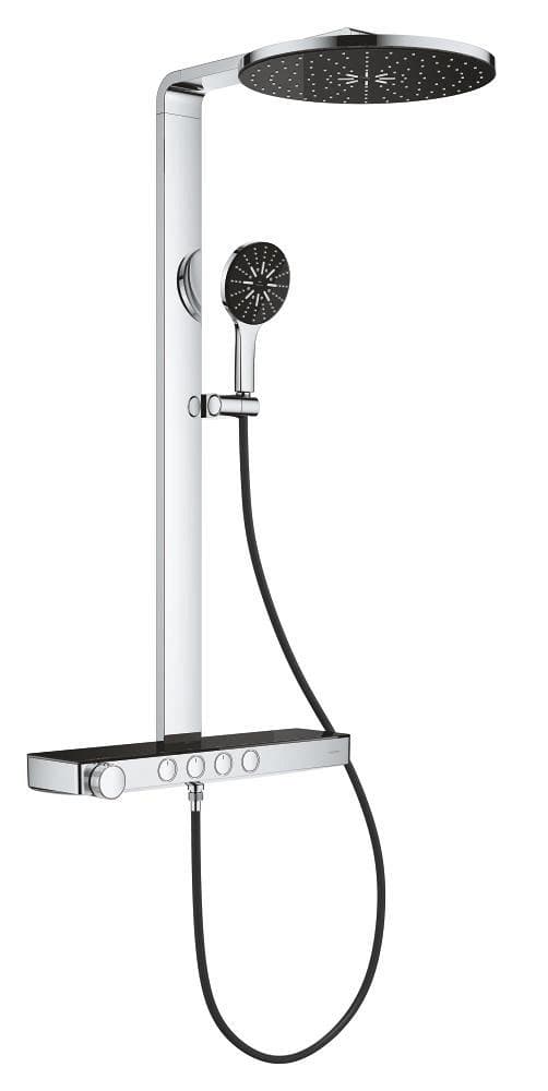 Colonne de douche avec mitigeur thermostatique GROHE Rainshower Aqua Pure Chrome — image 2