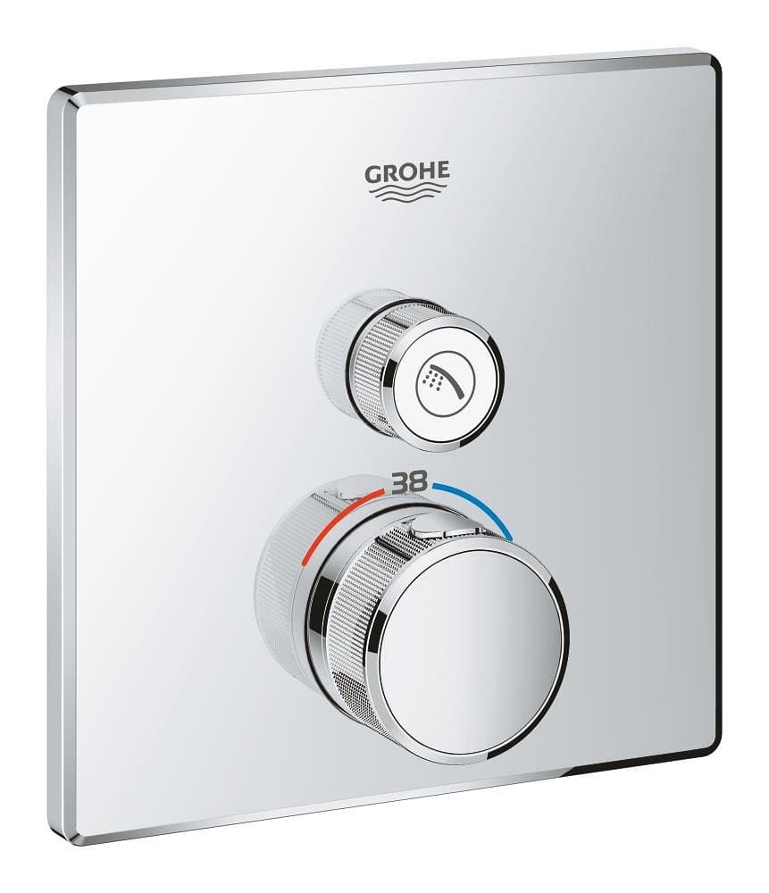 Thermostatique pour installation encastrée GROHE Grohtherm Smartcontrol Chrome
