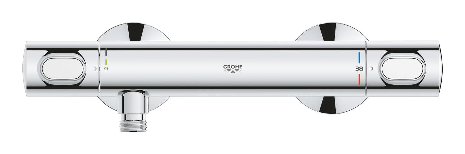 Mitigeur thermostatique Douche GROHE Precision Flow Chrome — image 2