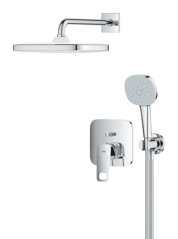 Ensemble de douche encastré avec Vitalio Comfort Clova GROHE Pulse Chrome — image 3