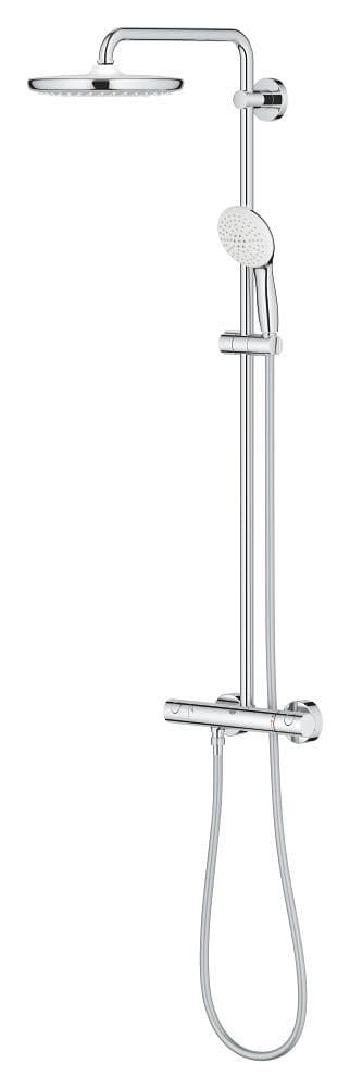 Colonne de douche avec mitigeur thermostatique GROHE Tempesta System Chrome — image 4