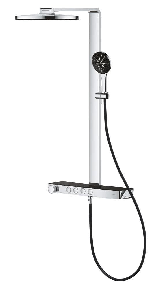 Colonne de douche avec mitigeur thermostatique GROHE Rainshower Aqua Pure Chrome — image 4