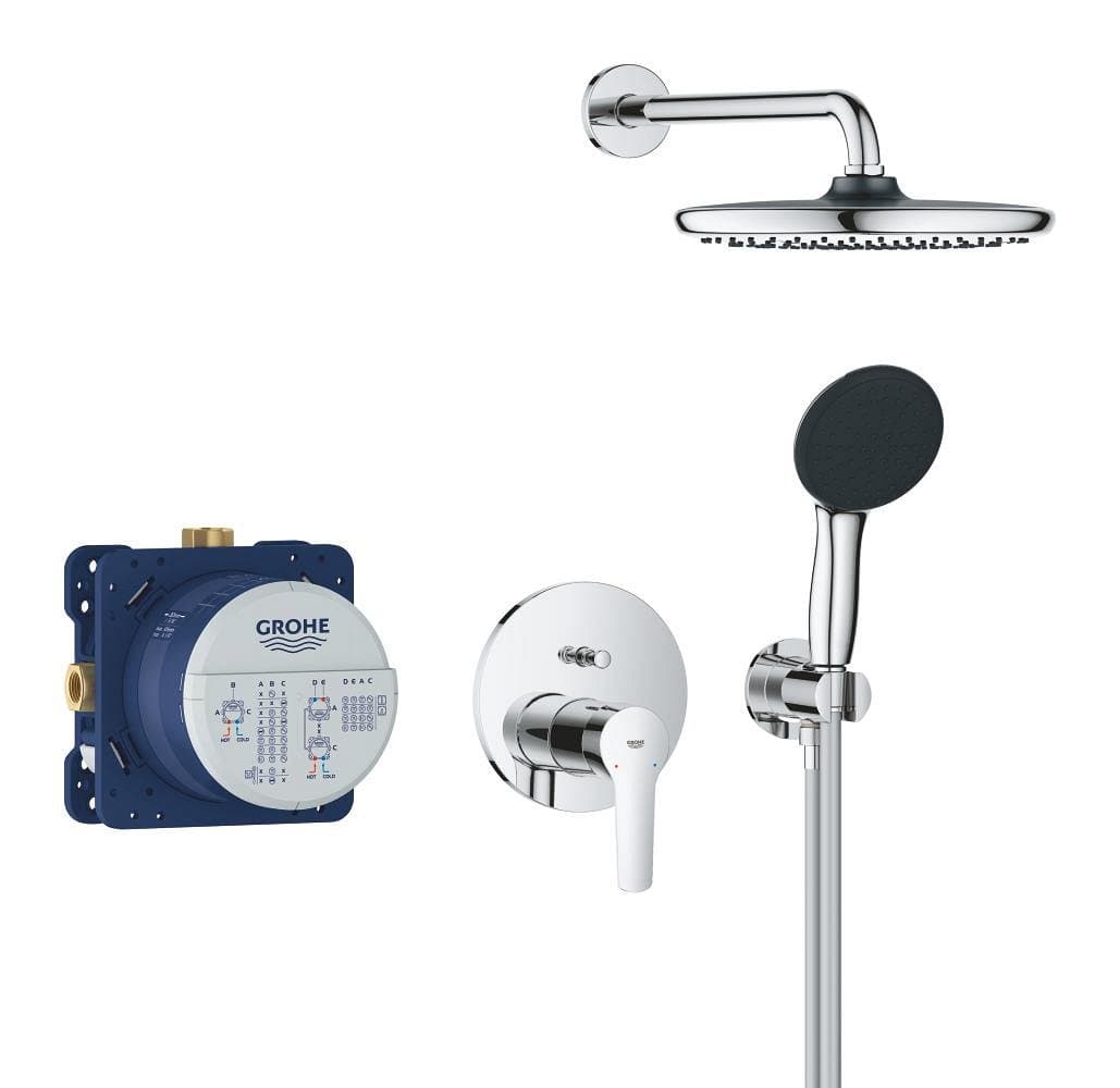 Douche encastrée avec Vitalio Start GROHE Pack Chrome — image 2