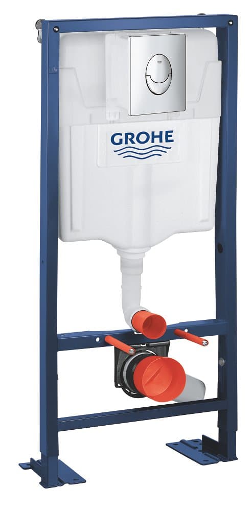 Bâti support 5-en-1 pour WC GROHE Rapid Sl Chrome