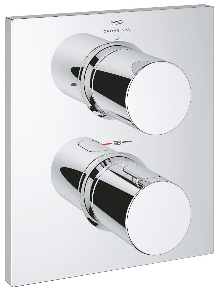 Thermostatique avec inverseur GROHE Grohtherm F Facade Chrome