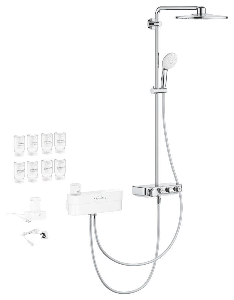 Système de douche Euphoria PUREFOAM GROHE Euphoria Purefoam Chrome