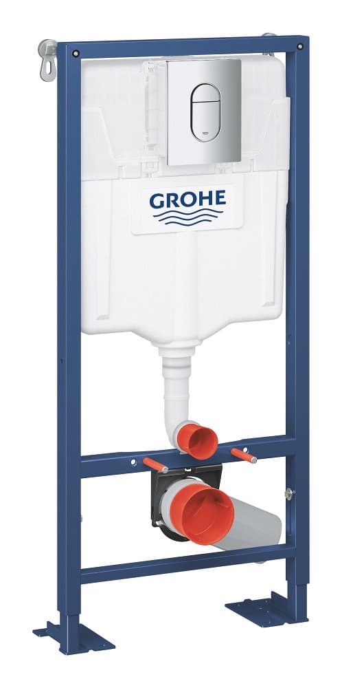 Bâti support 5-en-1 pour WC GROHE Solido Chrome — image 2