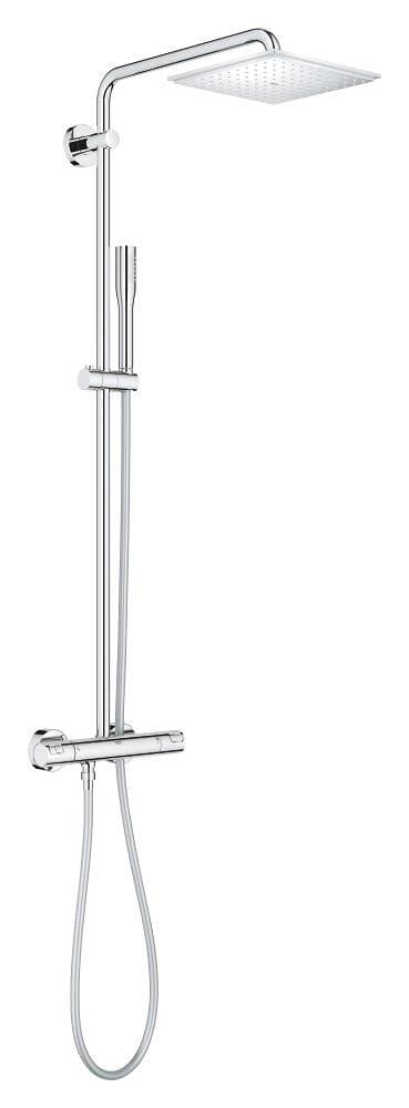 Colonne de douche avec mitigeur thermostatique GROHE Vitalio Joy System Chrome — image 2