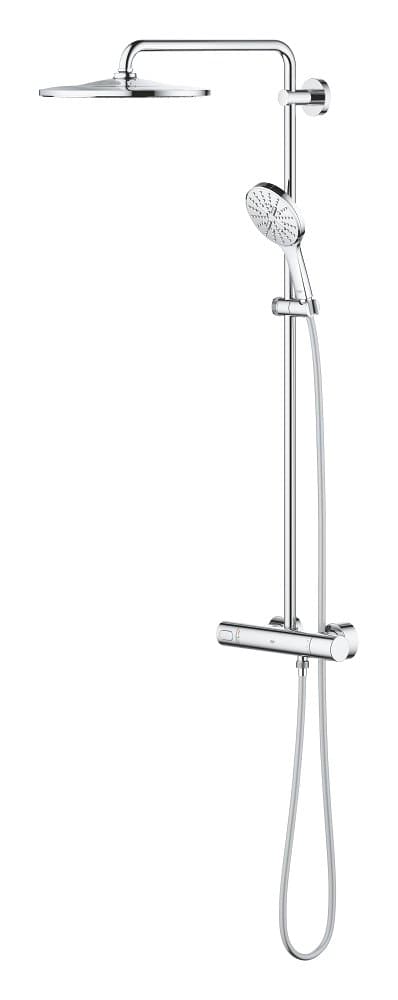 Colonne de douche avec mitigeur thermostatique GROHE Rainshower Smartactive Chrome — image 2