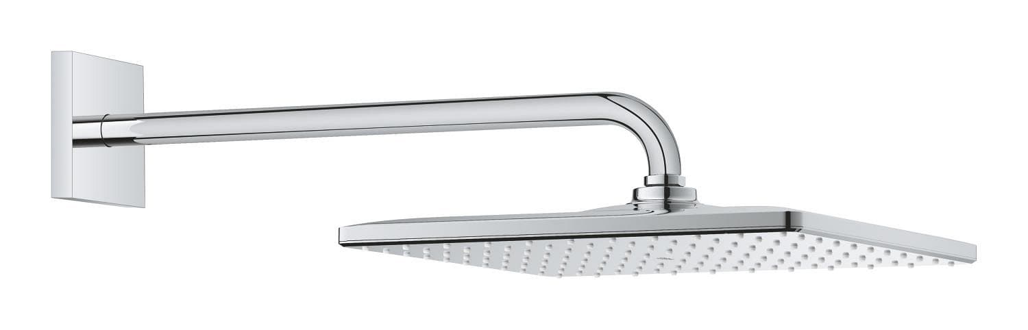 Ensemble douche de tête et bras GROHE Rainshower Mono Chrome