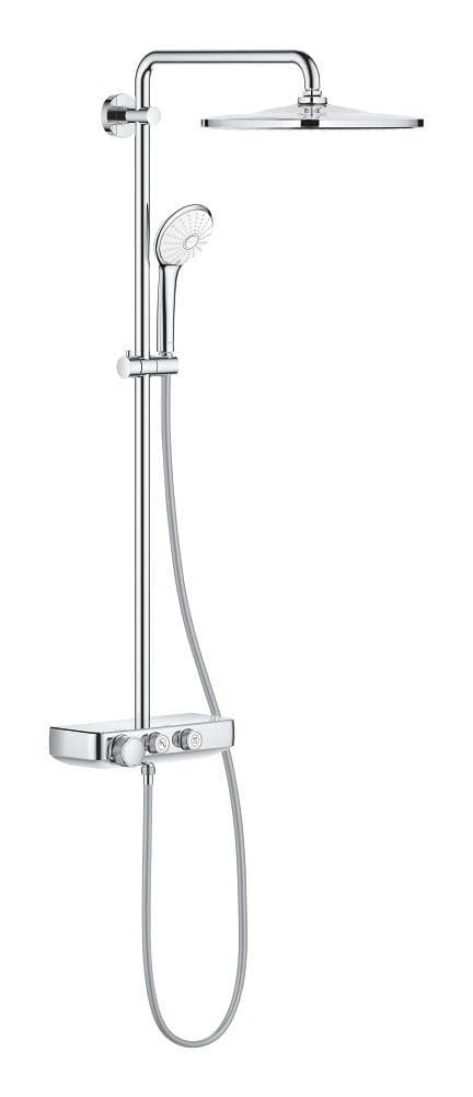 Mono – wall-mounted theromstatic shower system GROHE Euphoria Smartcontrol Chrome