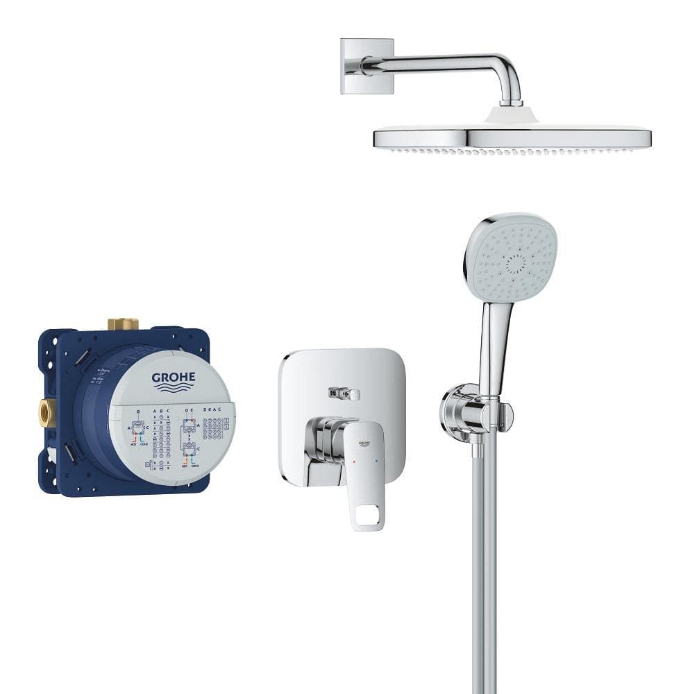 Ensemble de douche encastré avec Vitalio Comfort Clova GROHE Pulse Chrome — image 2