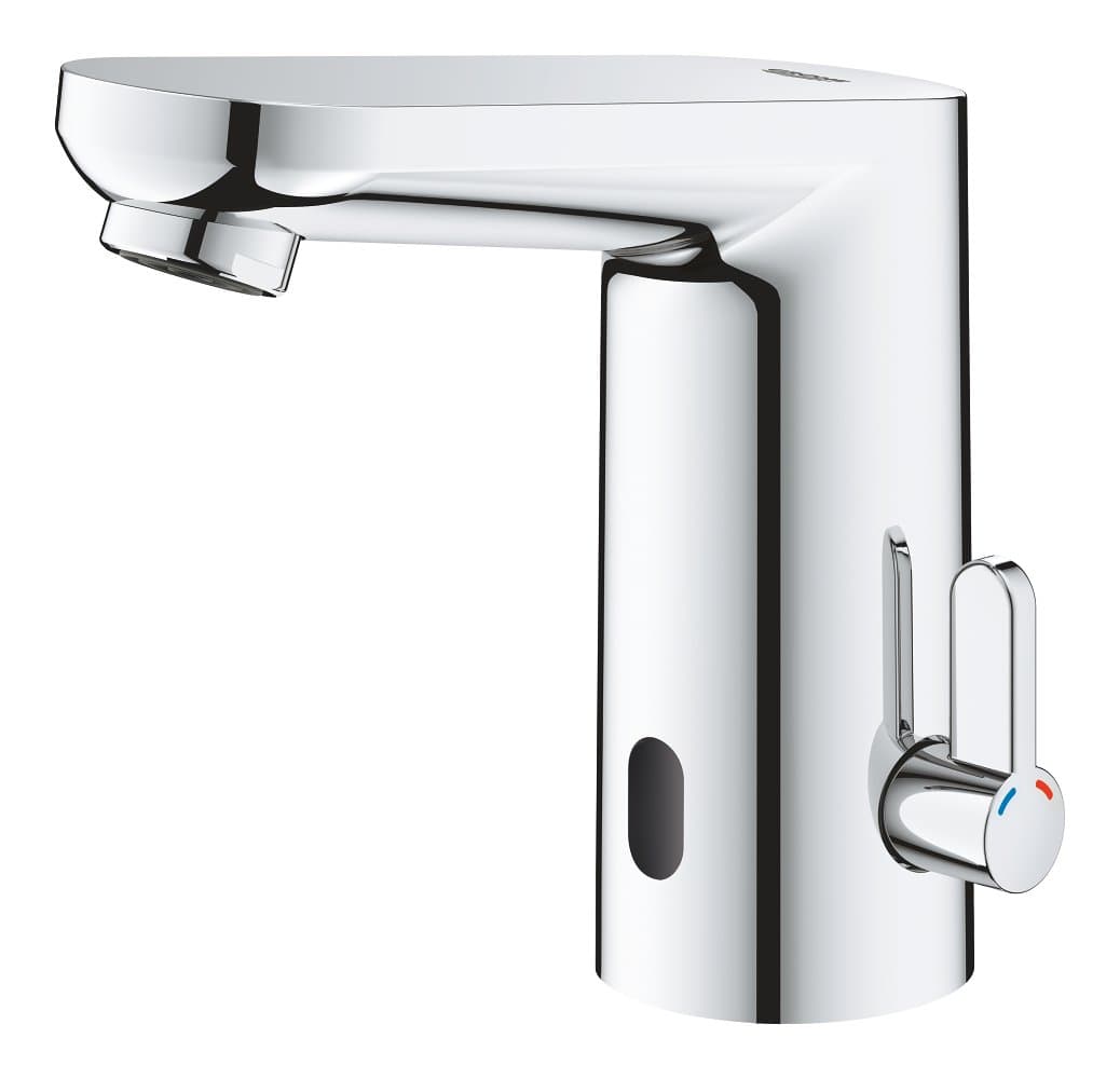 Mitigeur lavabo infrarouge sur plage GROHE Get E Chrome — image 4