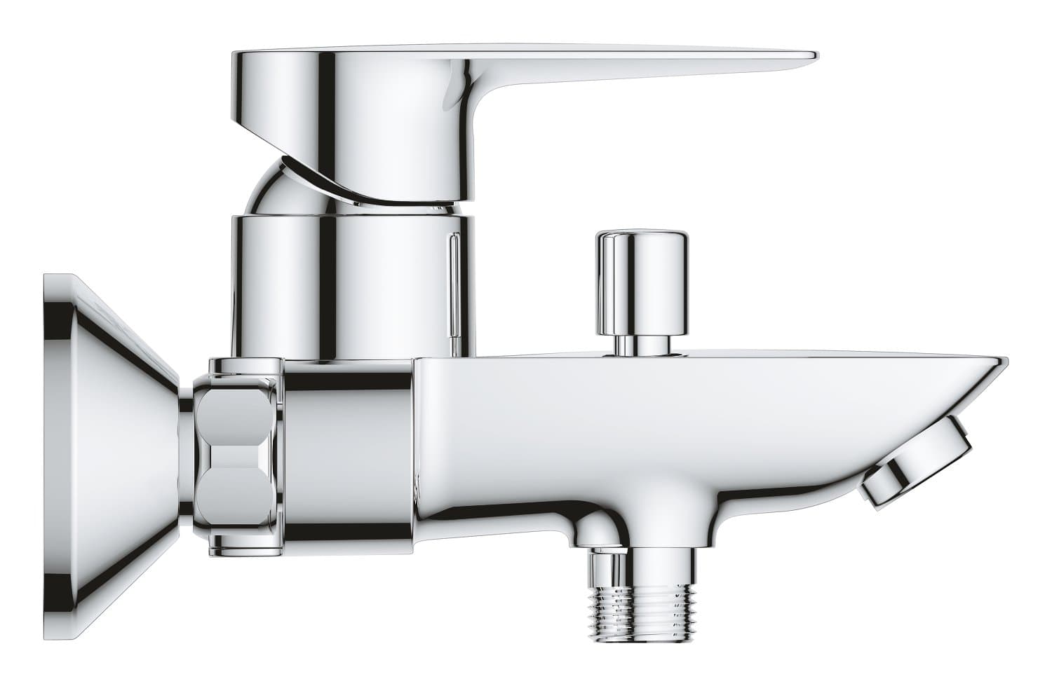 Mitigeur monocommande bain/douche GROHE Start Edge Chrome — image 2