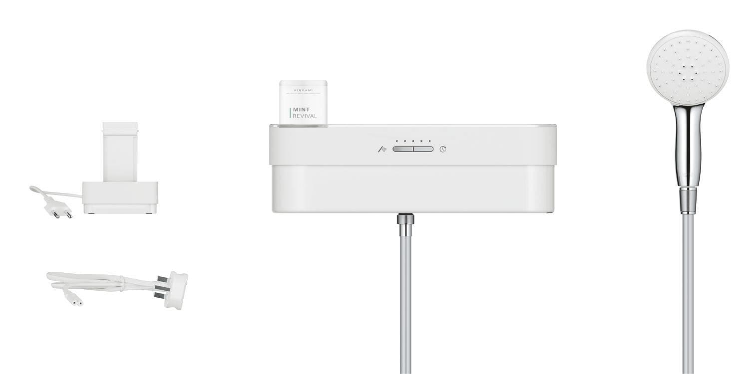 Kit de démarrage pour douche PUREFOAM – Blanc/Chrome GROHE Chrome — image 2