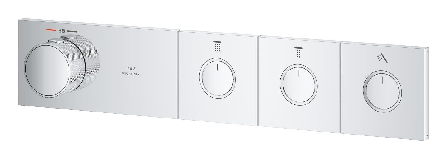 Thermostatique sorties GROHE Grohtherm Aqua Tiles Chrome — image 4
