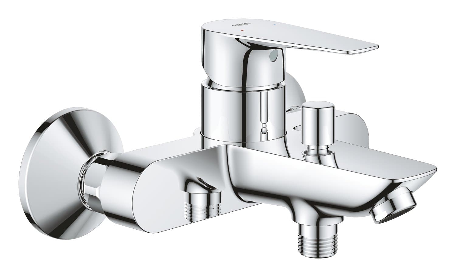 Mitigeur monocommande bain/douche GROHE Start Edge Chrome