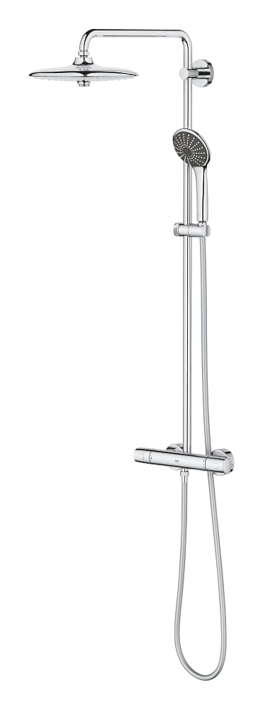 Colonne de douche avec mitigeur thermostatique GROHE Vitalio Joy Clova Chrome — image 5